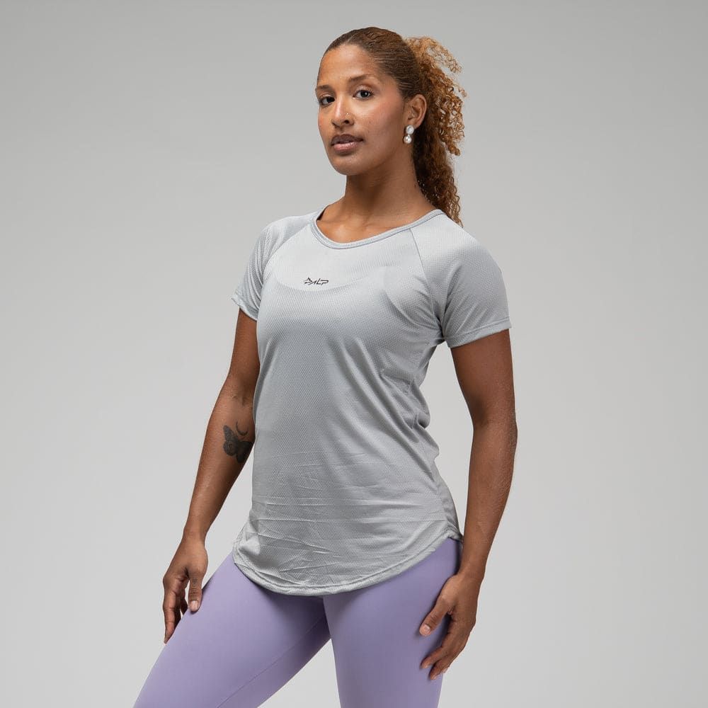 Camiseta Feminina Dry Fit New Tenacity Cinzinho — imagem 3