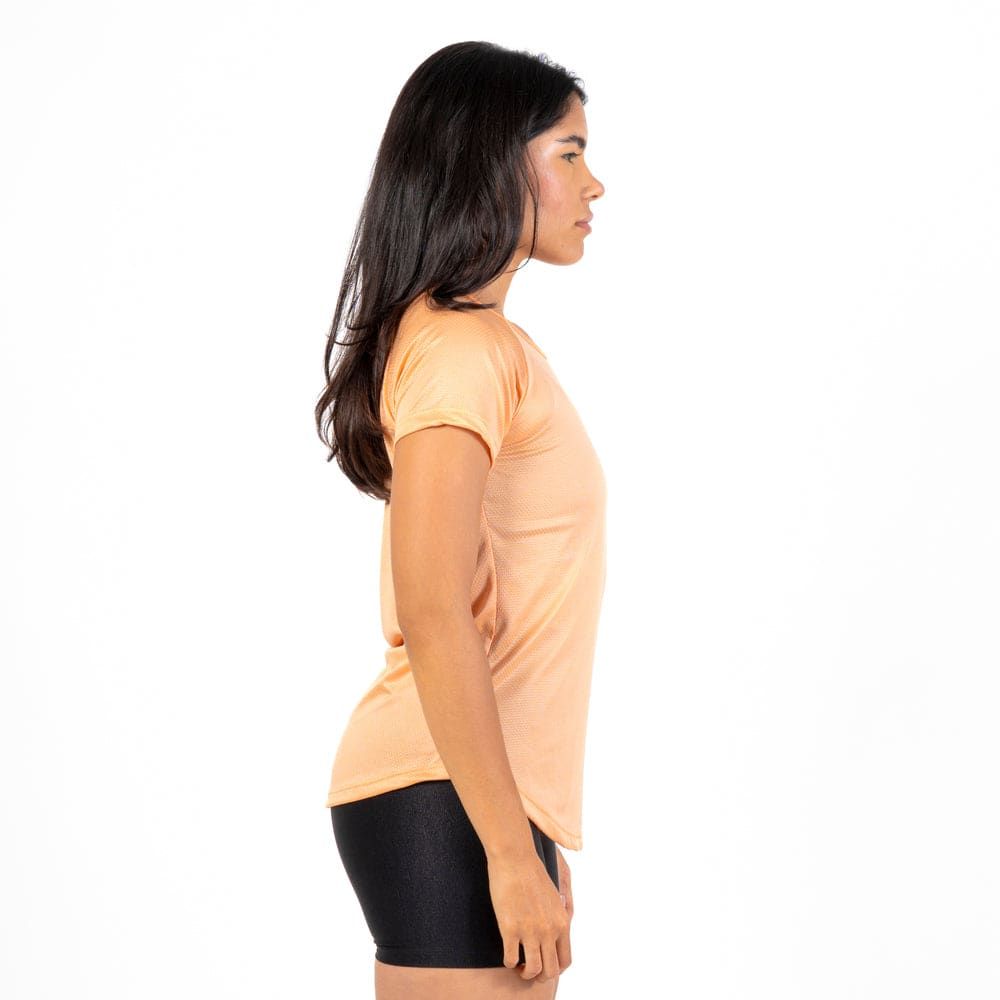 Camiseta Feminina Dry Fit New Tenacity Coral Suave — imagem 4