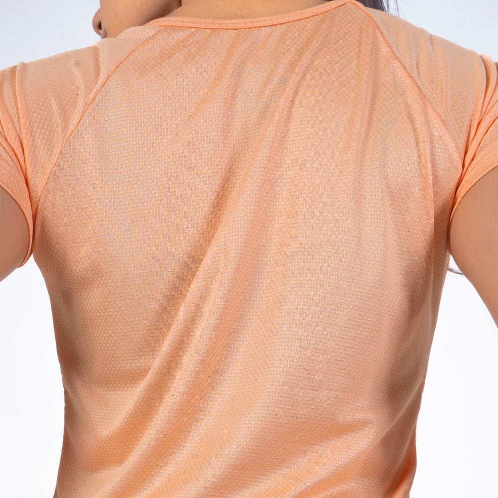Camiseta Feminina Dry Fit New Tenacity Coral Suave — imagem 5
