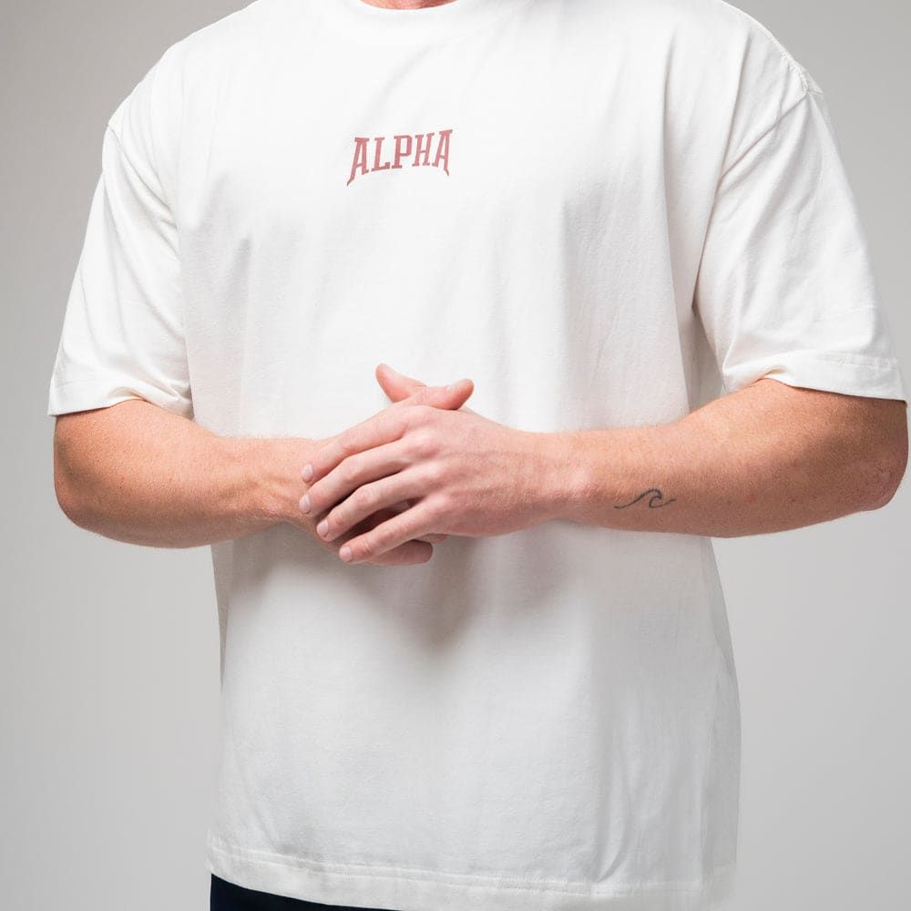 Camiseta Oversized Legacy Off White — imagem 4