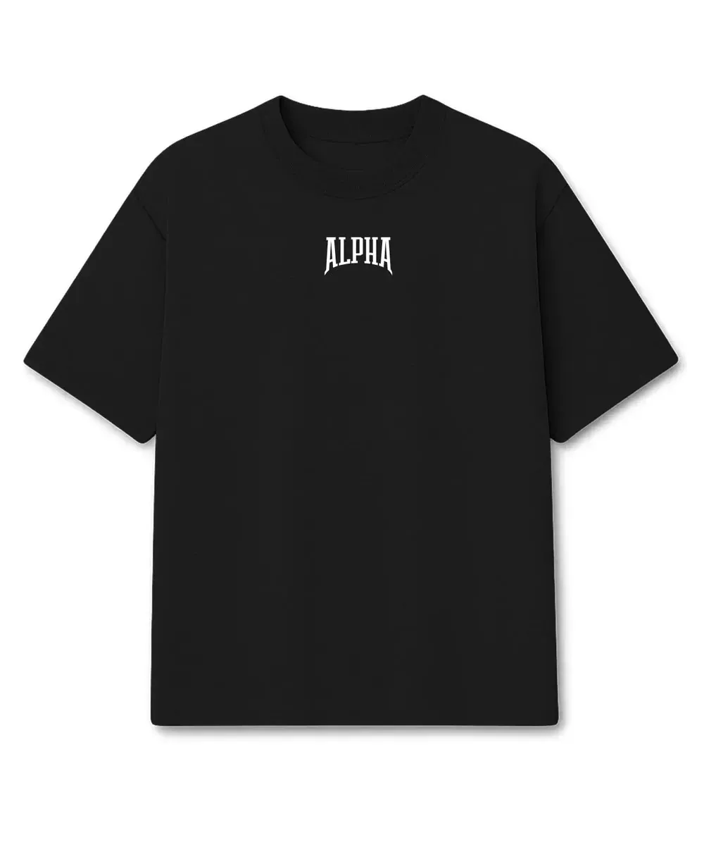 Camiseta Oversized Legacy Preto — imagem 3
