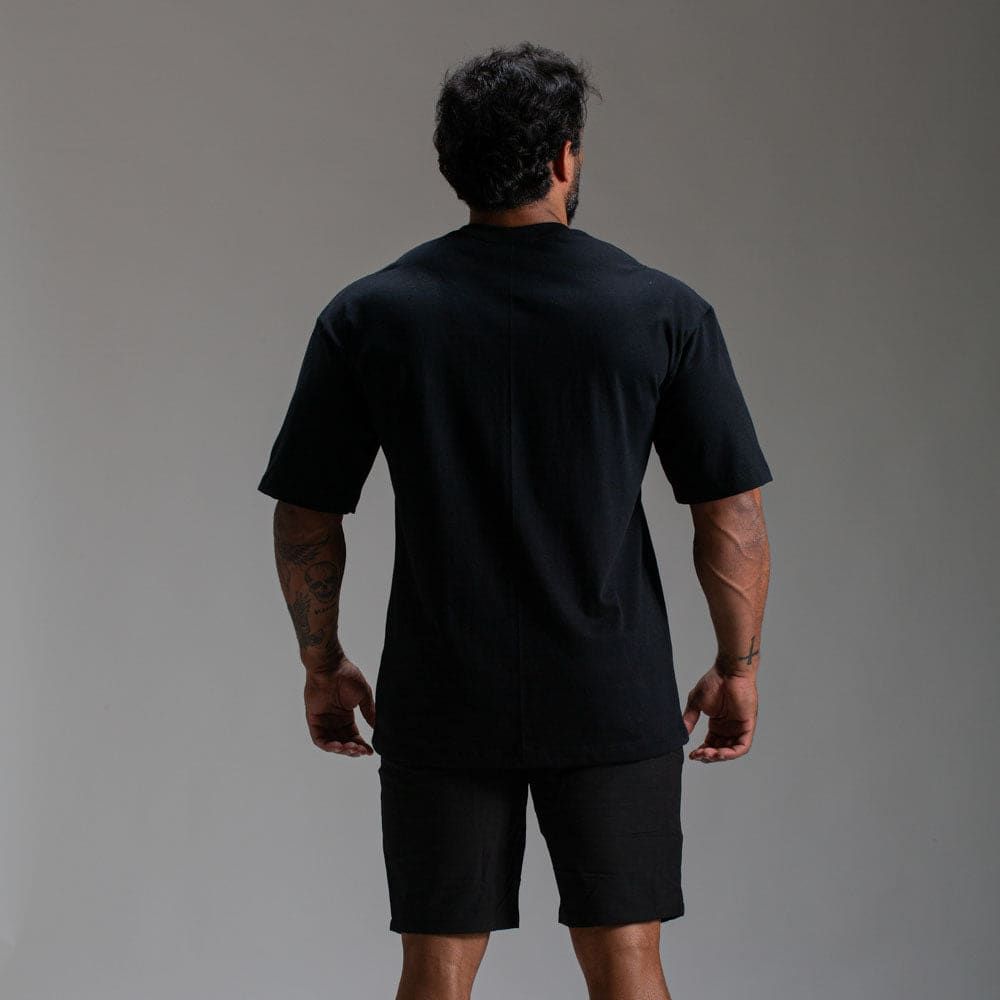 Camiseta Oversized Legacy Preto — imagem 5