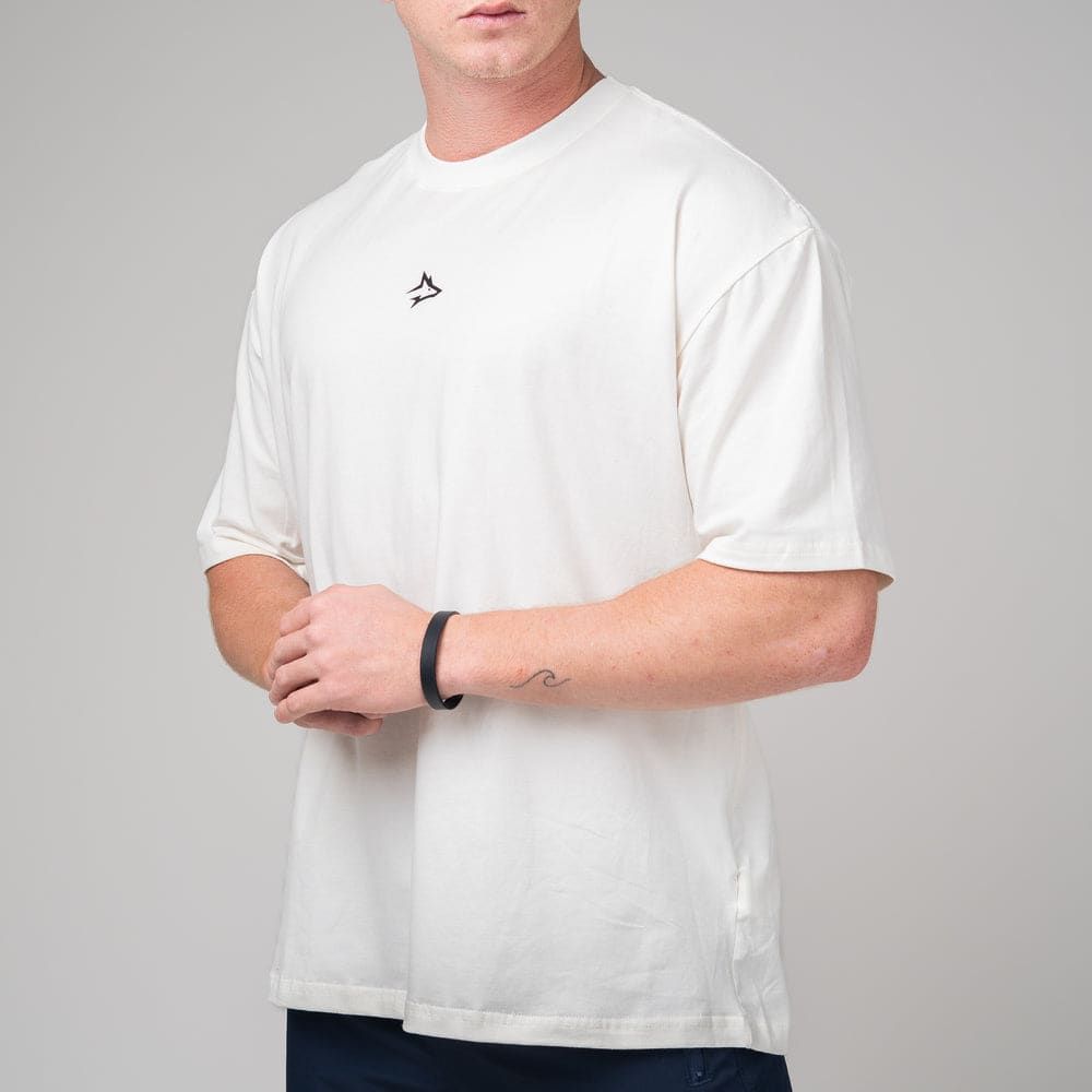 Camiseta Oversized Alfa Off White — imagem 5