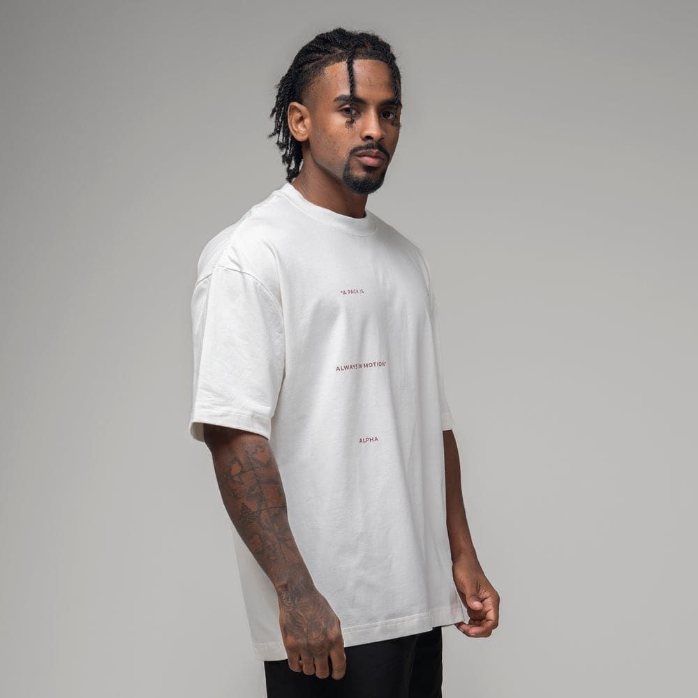Camiseta Oversized In Motion Off White — imagem 3