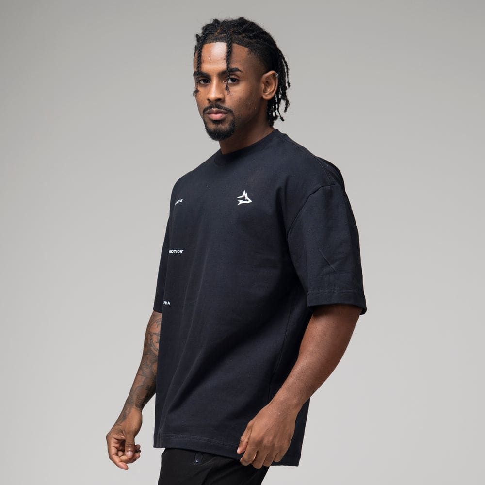Camiseta Oversized In Motion Preto — imagem 3
