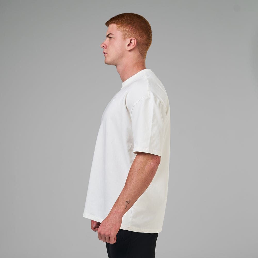 Camiseta Oversized Light Lupus Off White — imagem 3