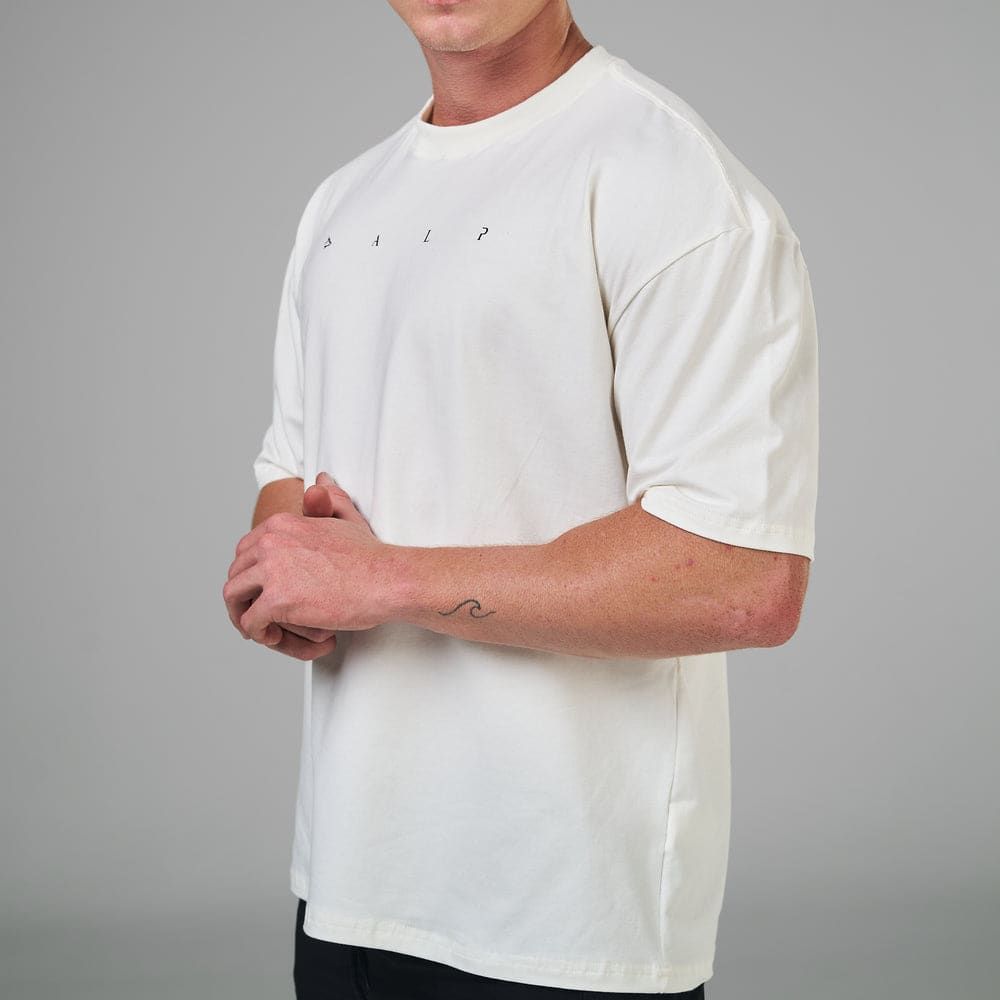 Camiseta Oversized Light Lupus Off White — imagem 4