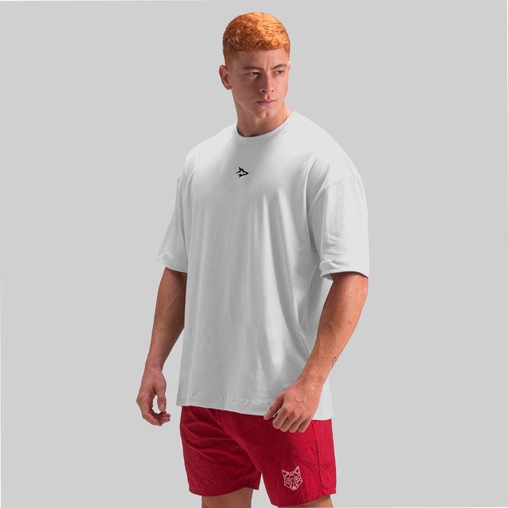 Camiseta Oversized Lupus Branco — imagem 3