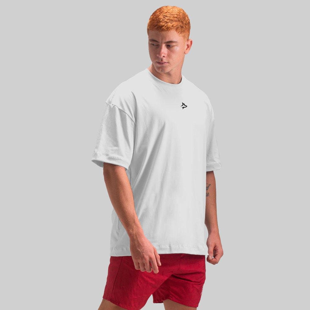 Camiseta Oversized Lupus Branco — imagem 5