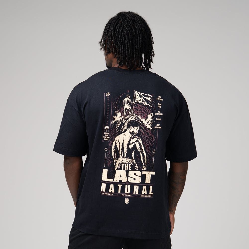 Camiseta Oversized Natural Warrior Preto — imagem 5