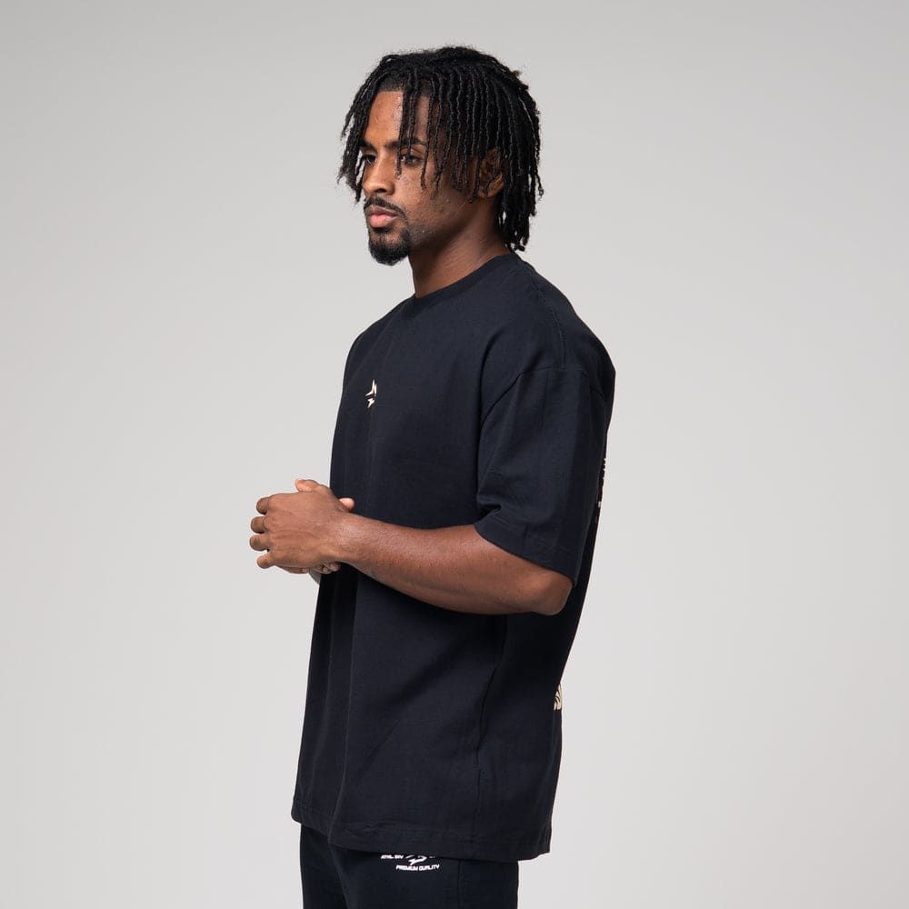 Camiseta Oversized Office Preto — imagem 5