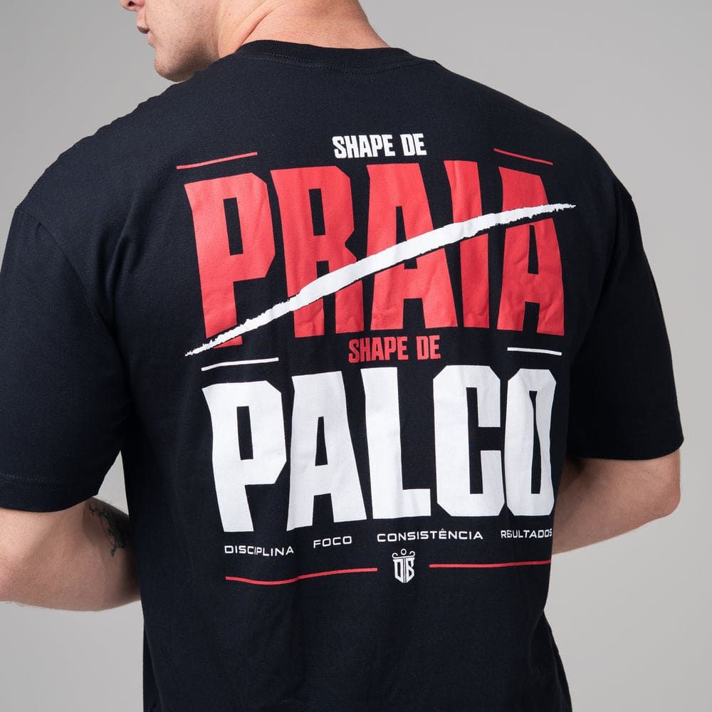 Camiseta Oversized Shape Preto — imagem 3