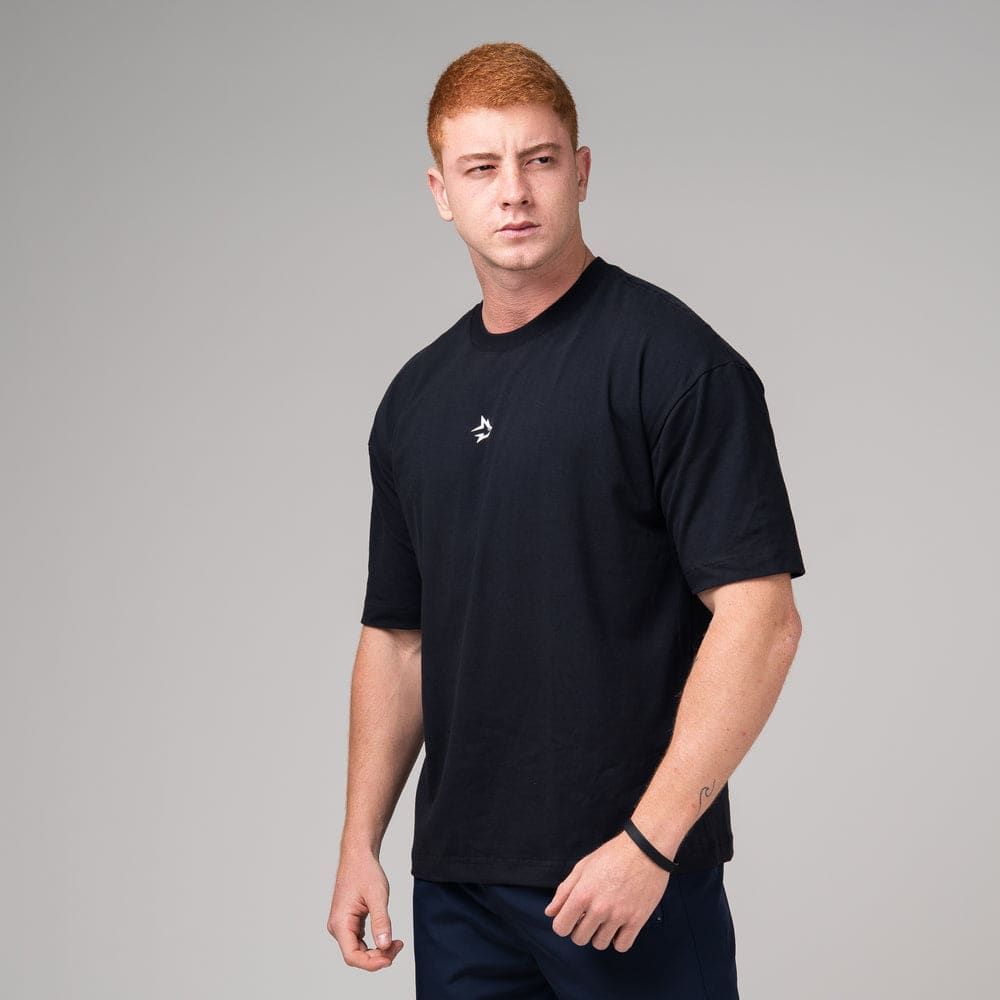 Camiseta Oversized Shape Preto — imagem 4