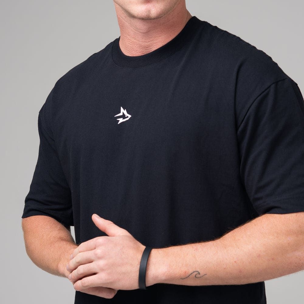 Camiseta Oversized Shape Preto — imagem 5