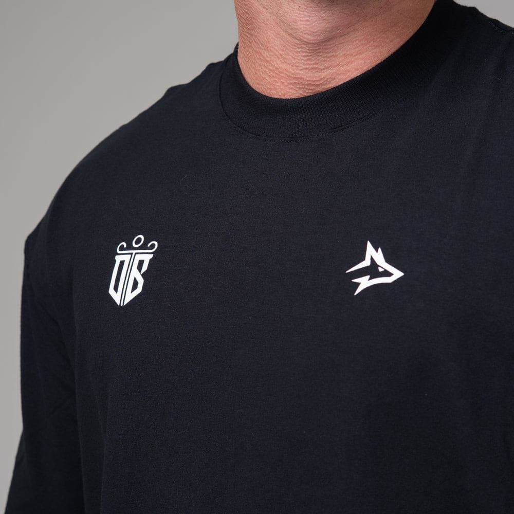 Camiseta Oversized The Last Preto — imagem 3