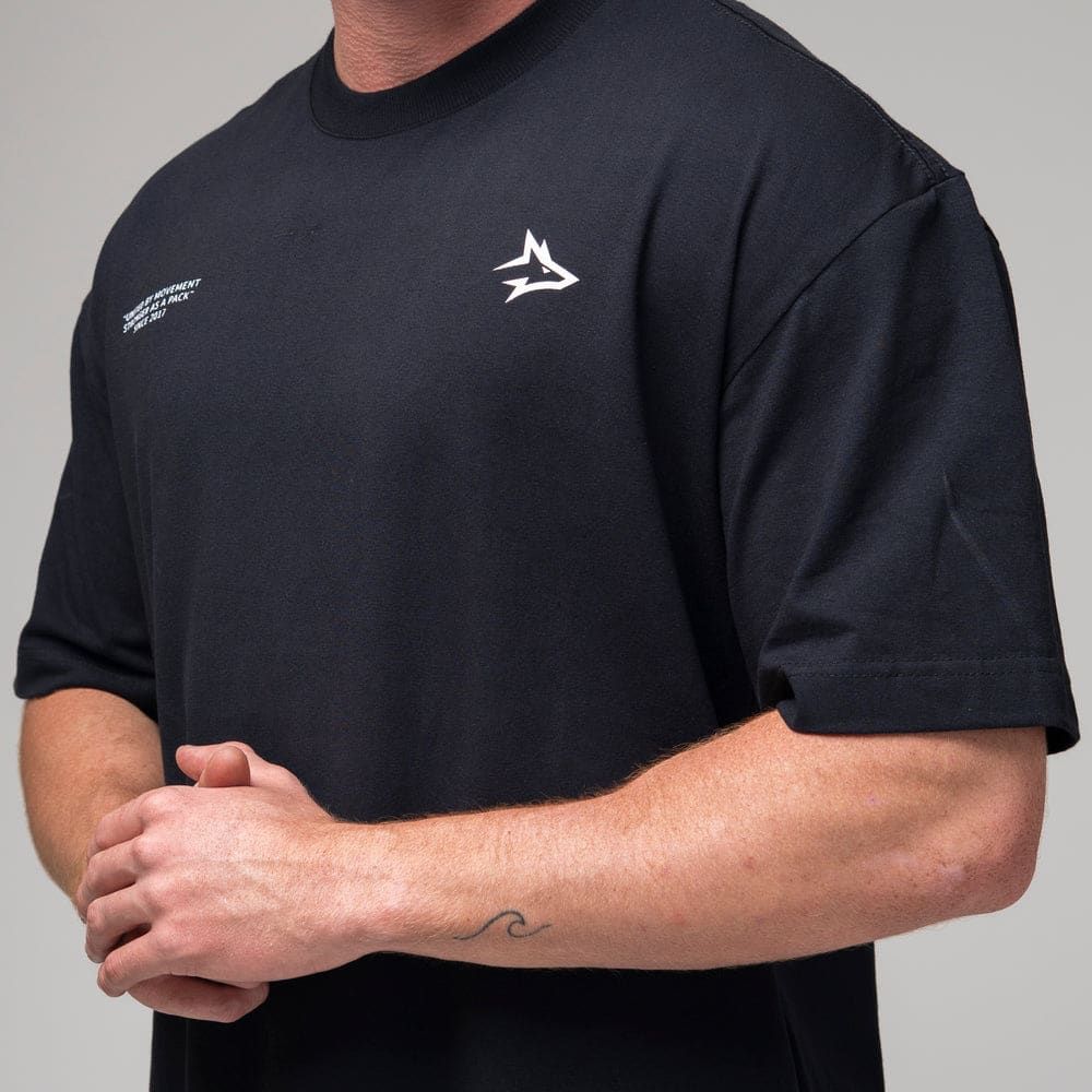 Camiseta Oversized United Preto — imagem 4