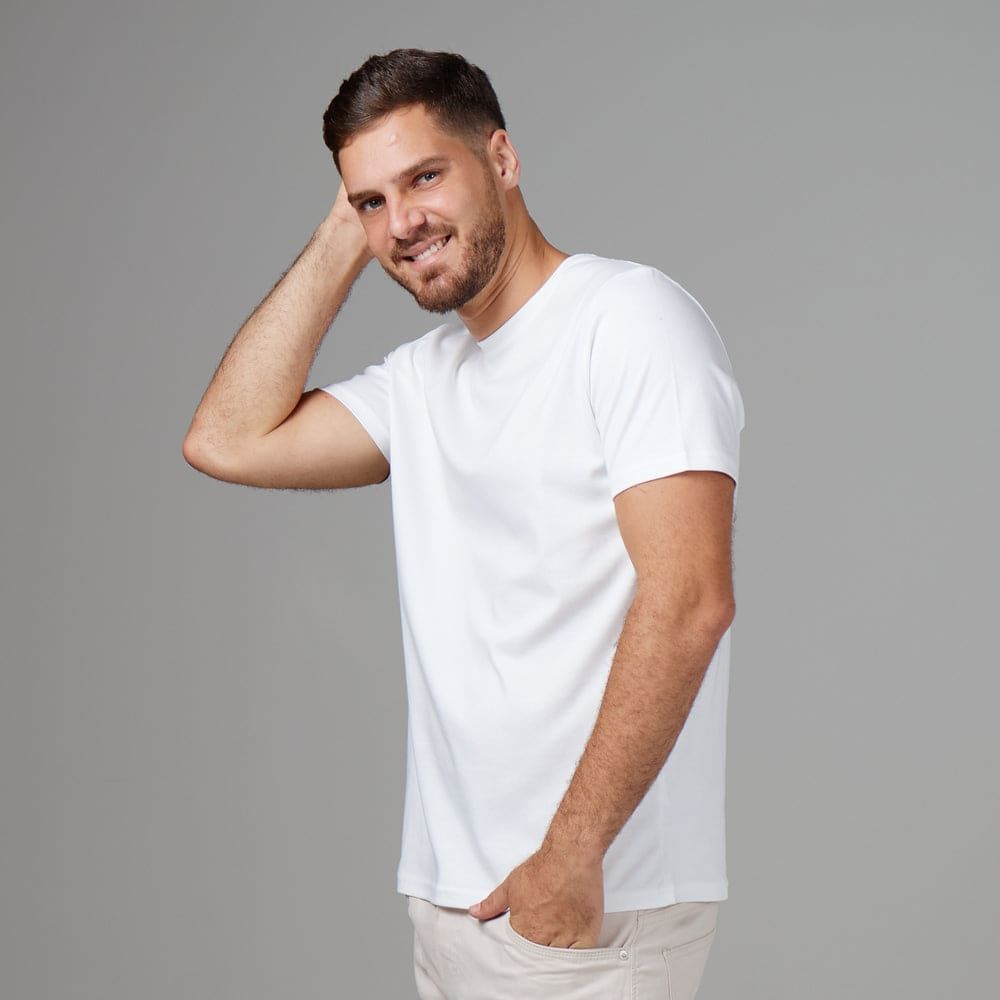 Camiseta Pima Lupus Branco — imagem 3