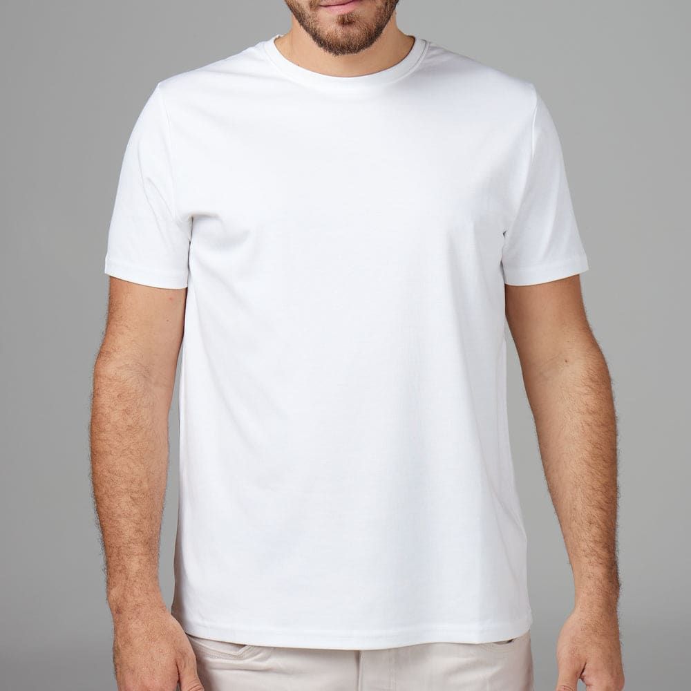 Camiseta Pima Lupus Branco — imagem 4