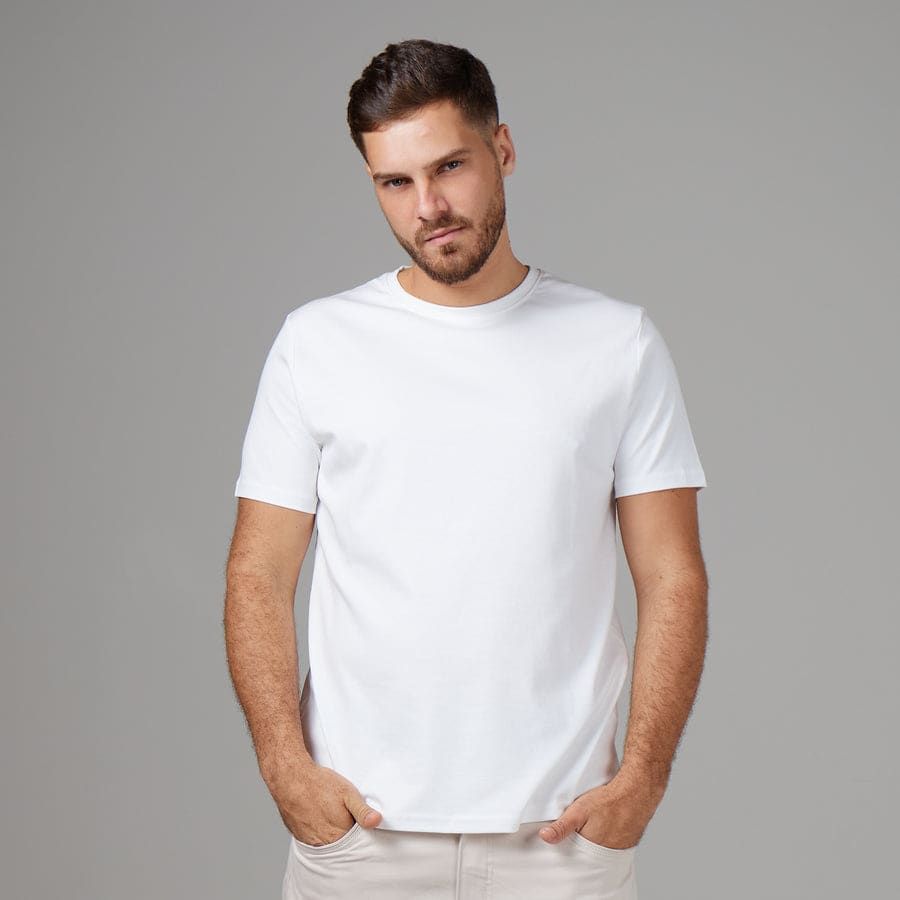 Camiseta Pima Lupus Branco
