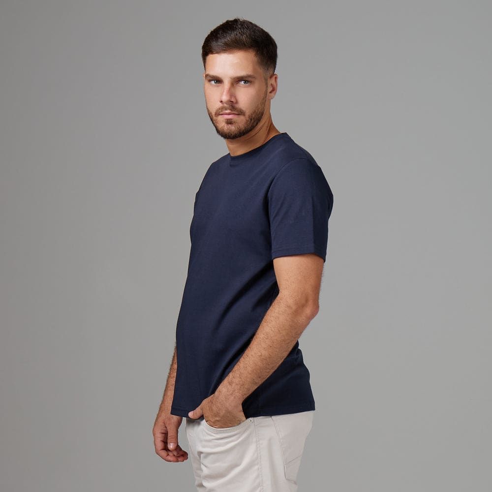 Camiseta Pima Lupus Marinho — imagem 3