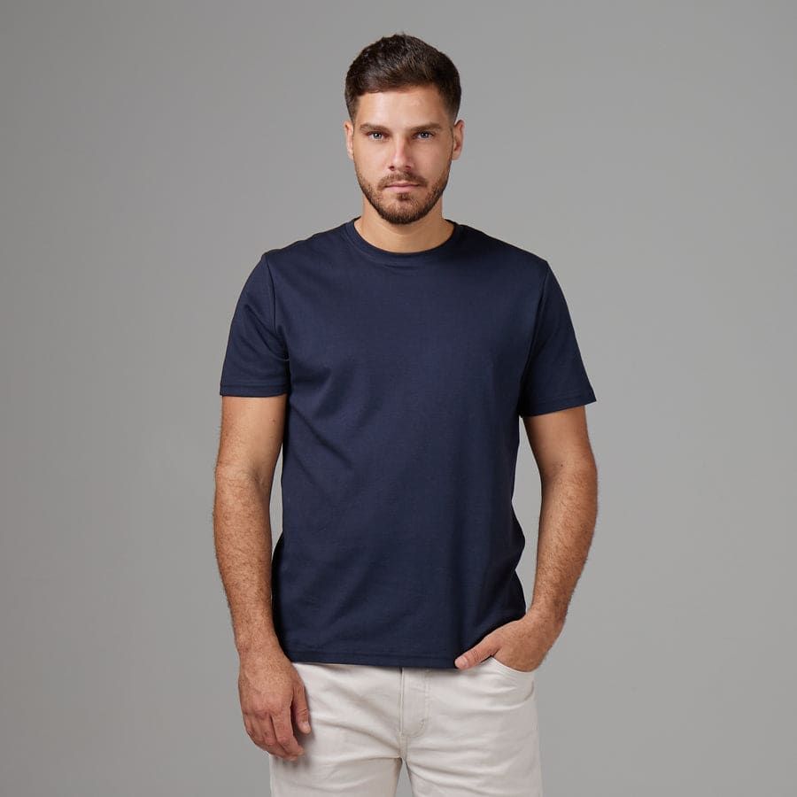 Camiseta Pima Lupus Marinho