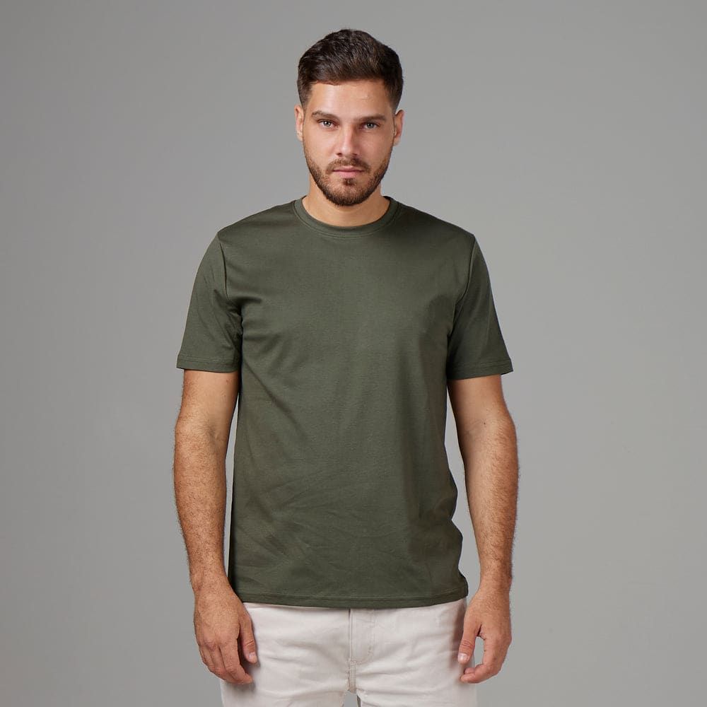 Camiseta Pima Lupus Verde — imagem 4