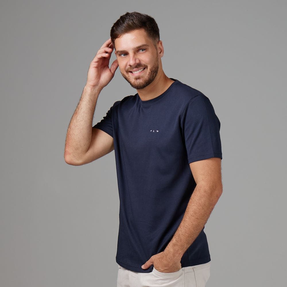 Camiseta Pima Urban Marinho — imagem 3
