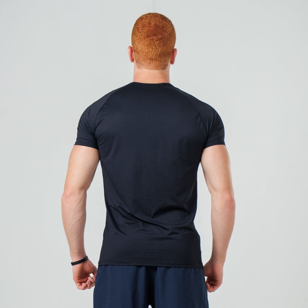 Camiseta Poliamida Arm Fluid Preto — imagem 5