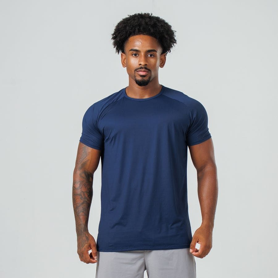 Camiseta Poliamida Arm Lupus Marinho