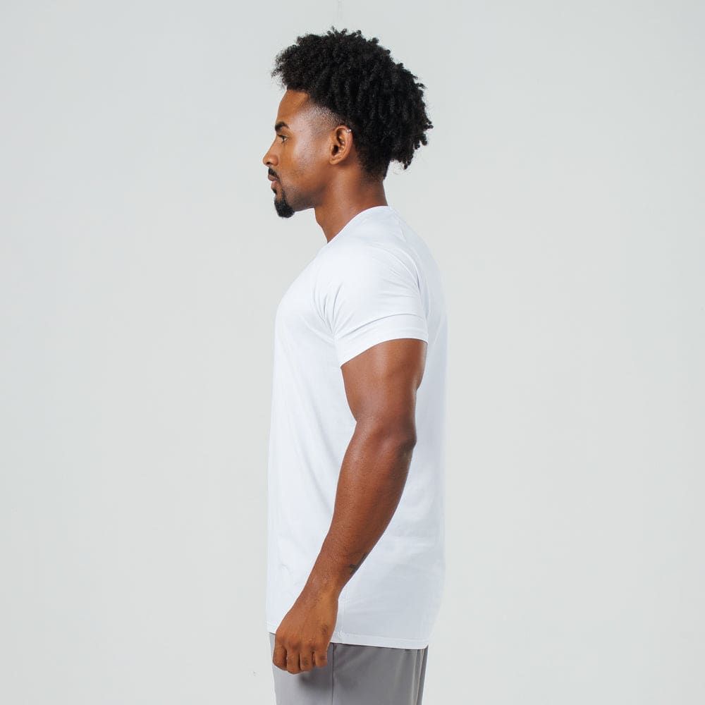 Camiseta Poliamida Core Lupus Branco — imagem 3