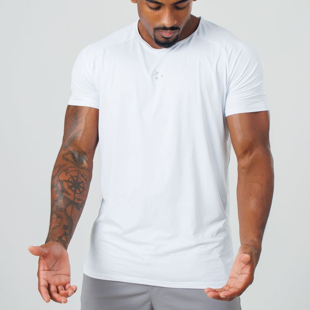 Camiseta Poliamida Core Lupus Branco — imagem 4