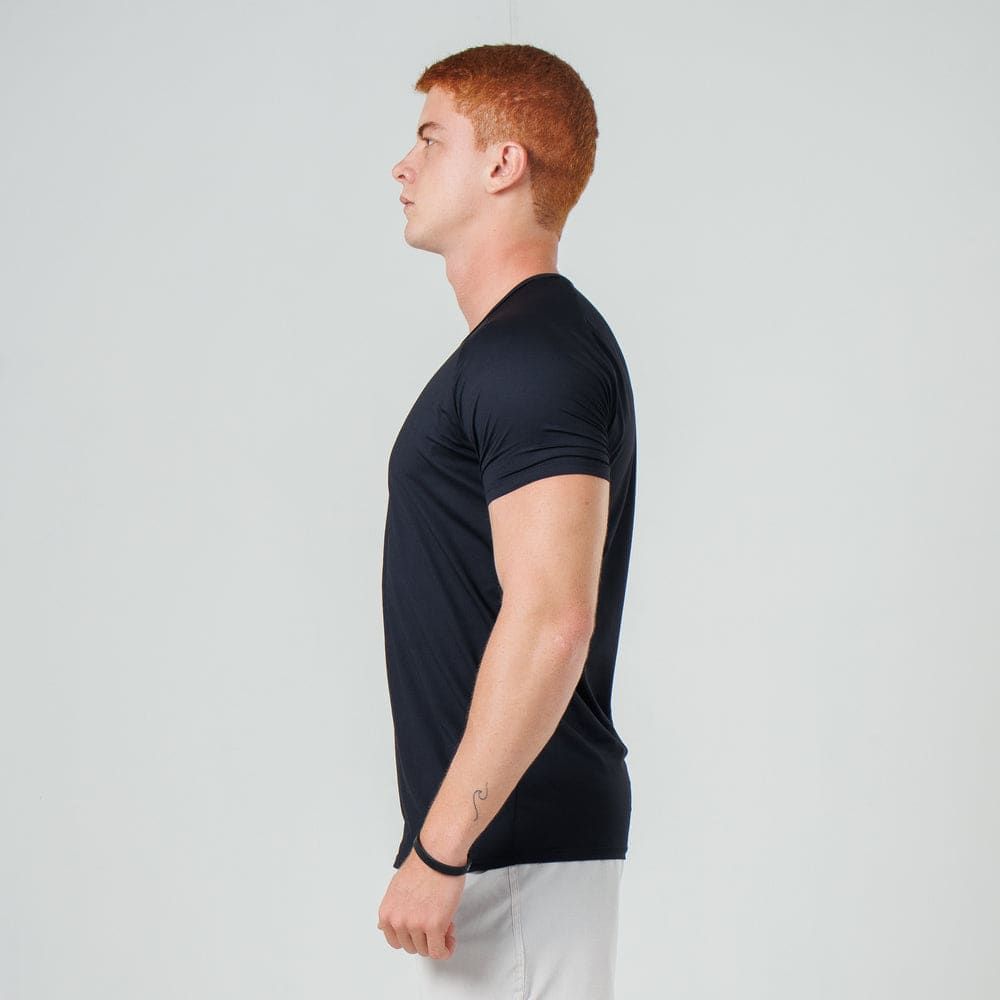 Camiseta Poliamida Core Lupus Preto — imagem 3