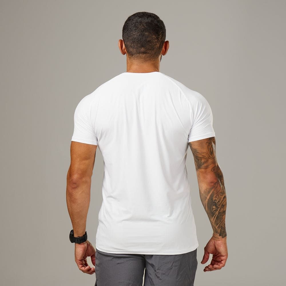 Camiseta Poliamida New Tenacity Branco — imagem 5