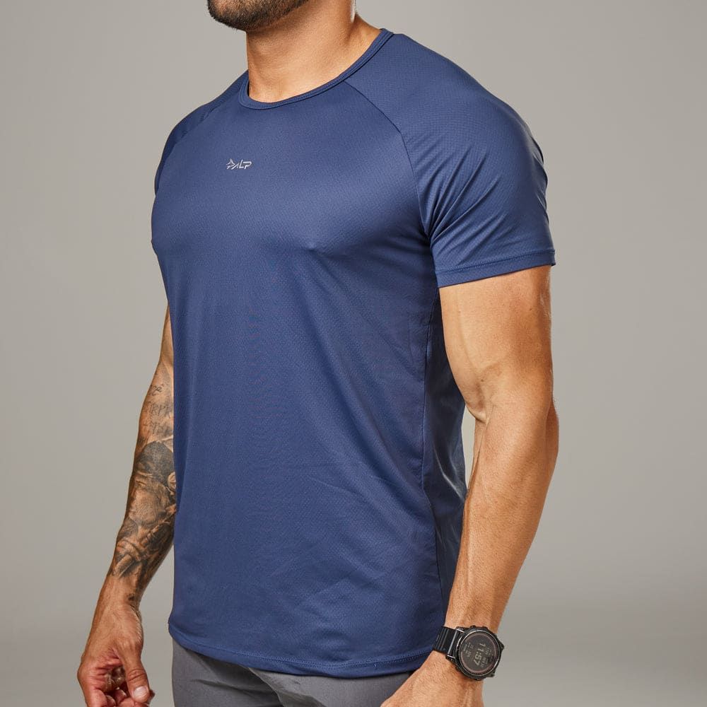Camiseta Poliamida New Tenacity Marinho — imagem 4