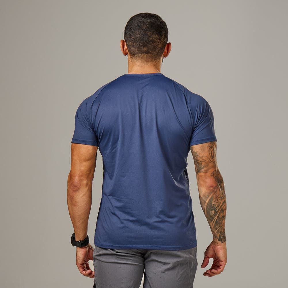 Camiseta Poliamida New Tenacity Marinho — imagem 5