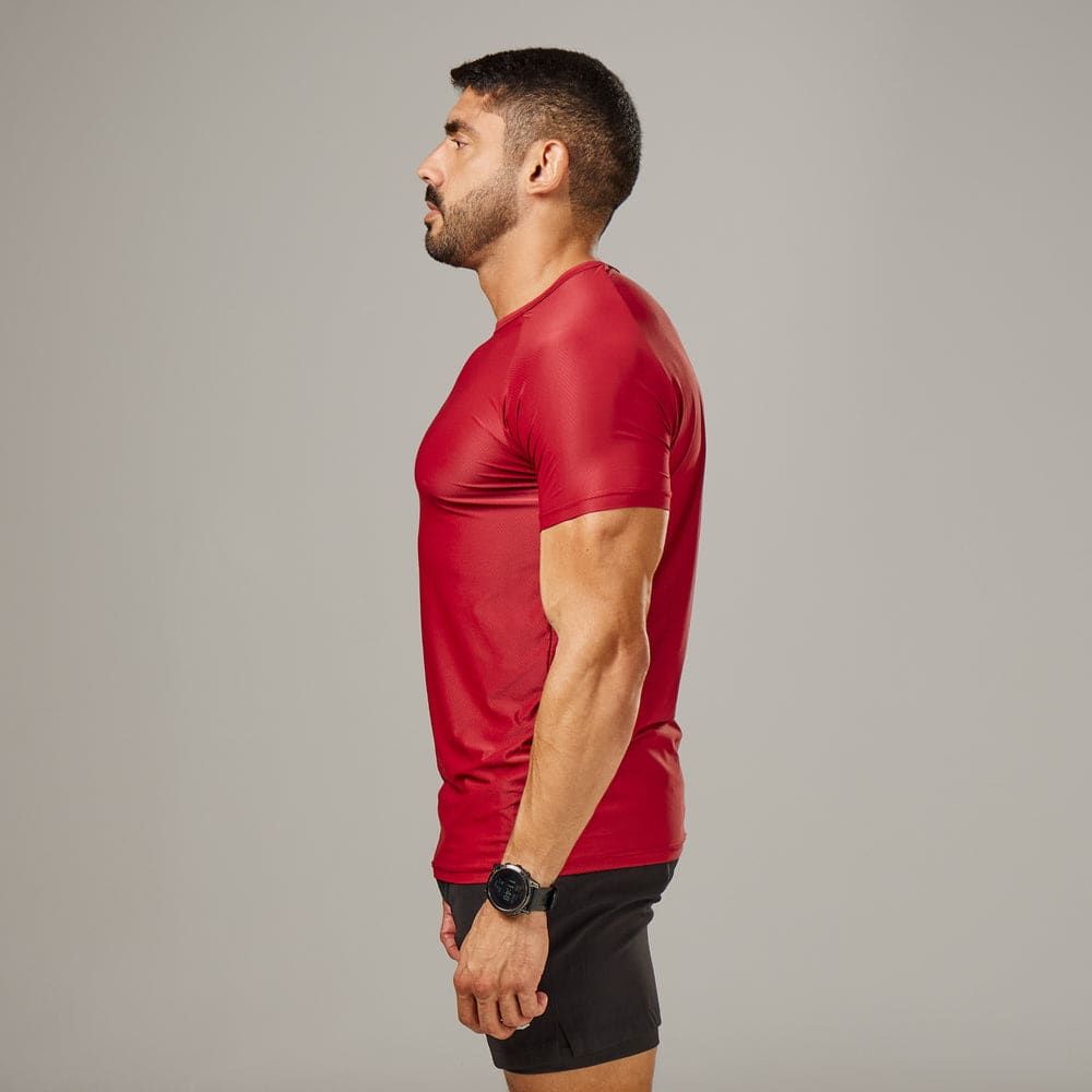 Camiseta Poliamida New Tenacity Vermelho Biking — imagem 3