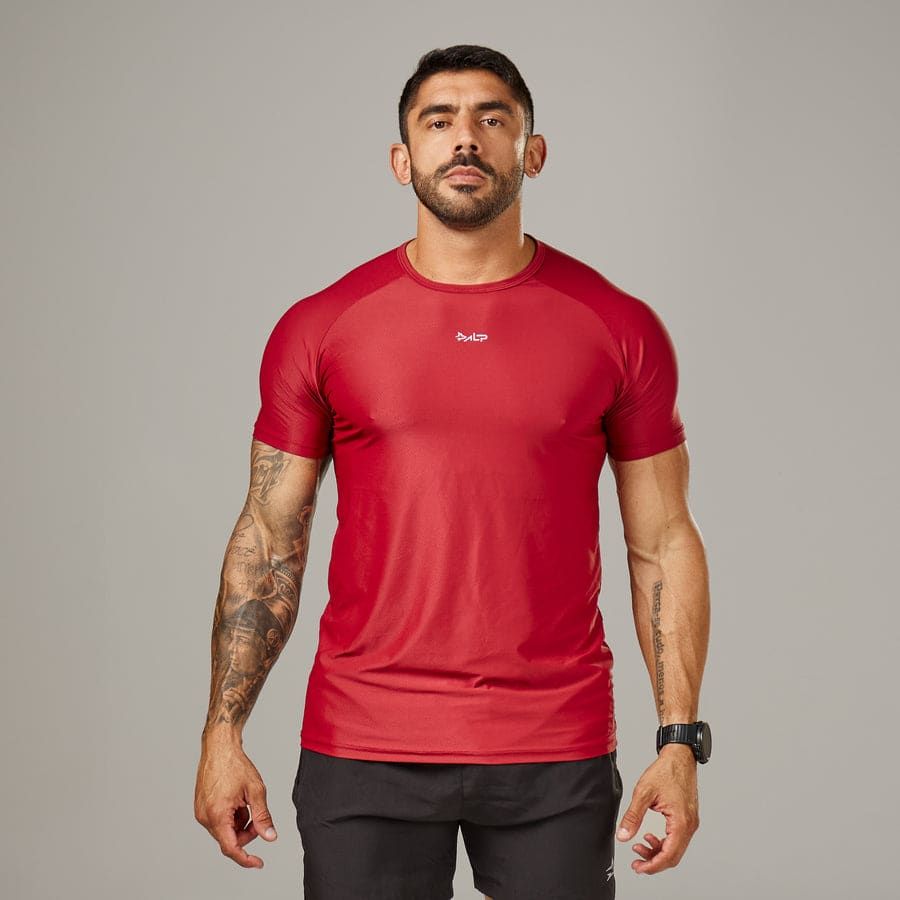 Camiseta Poliamida New Tenacity Vermelho Biking