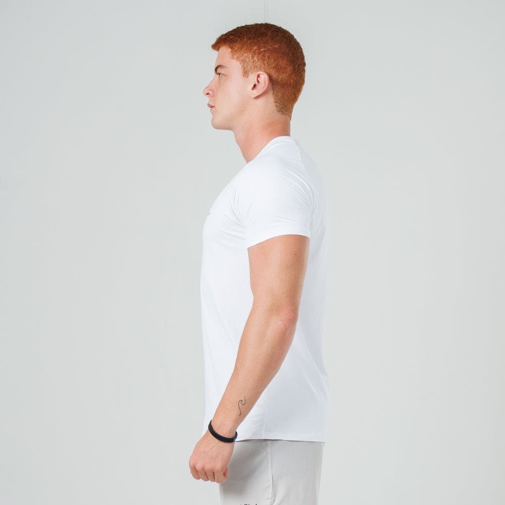 Camiseta Poliamida Thermo Fluid Branco — imagem 3