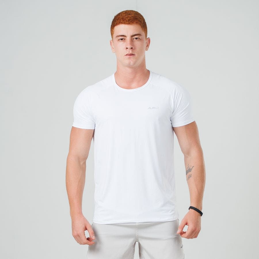Camiseta Poliamida Thermo Fluid Branco