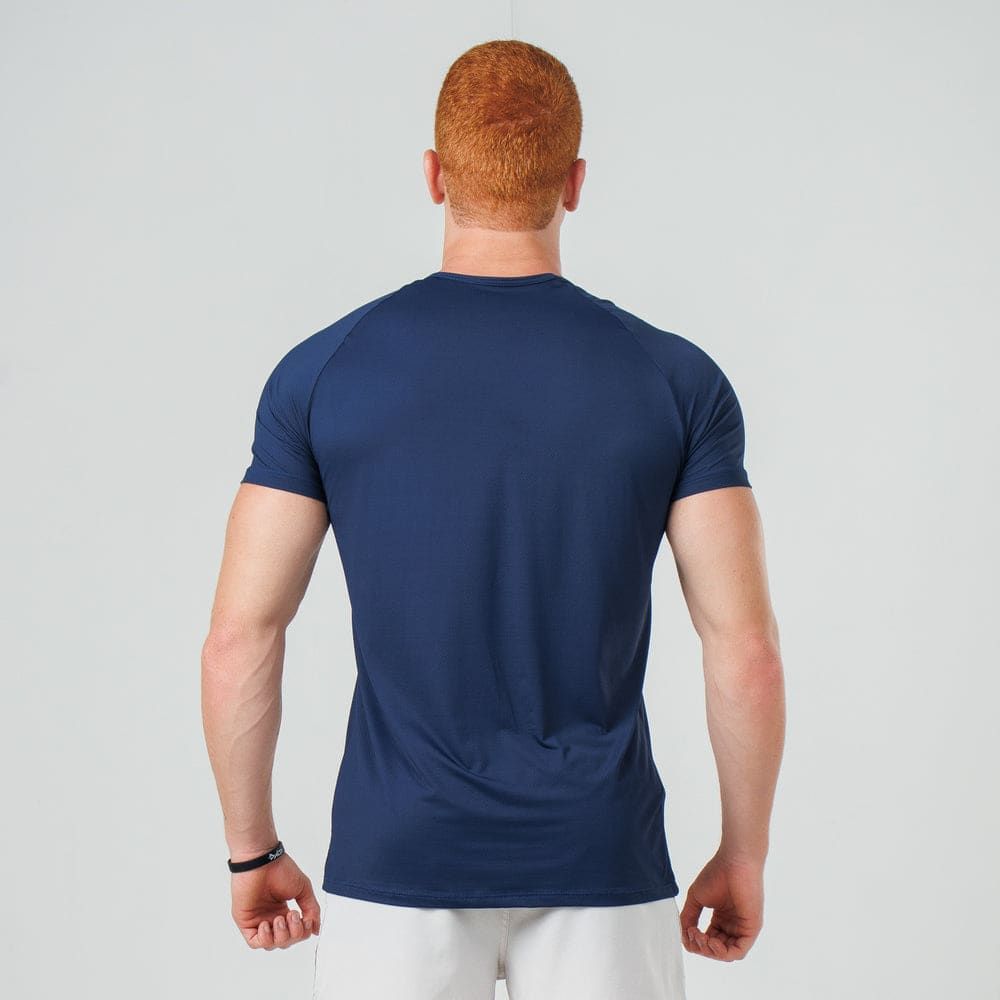 Camiseta Poliamida Thermo Fluid Marinho — imagem 5