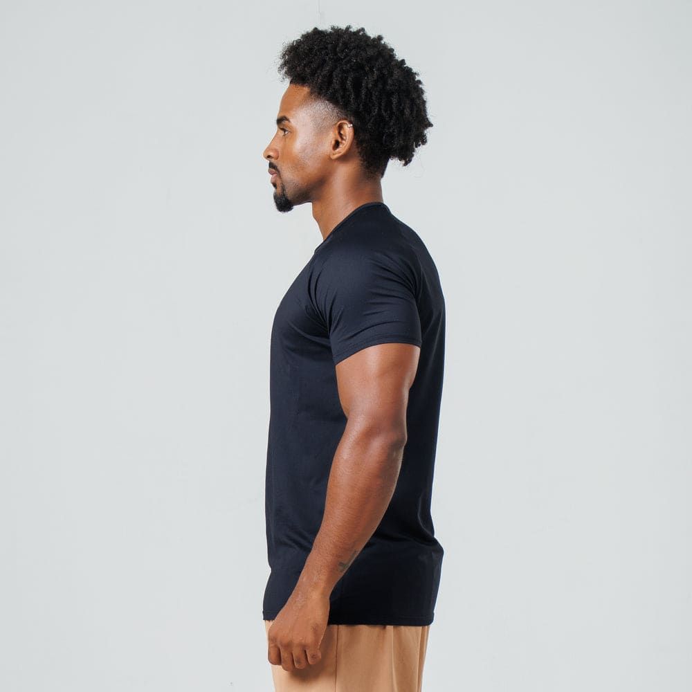 Camiseta Poliamida Thermo Fluid Preto — imagem 3