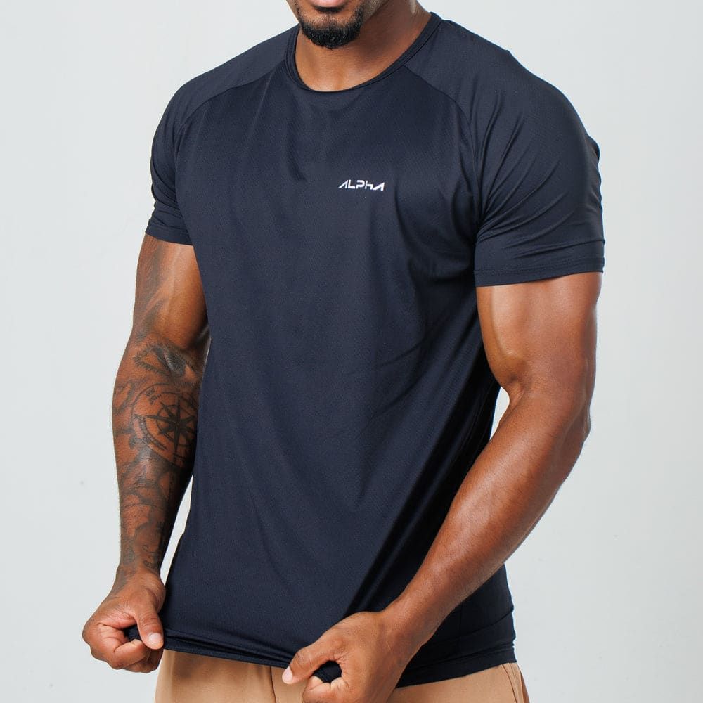 Camiseta Poliamida Thermo Fluid Preto — imagem 4