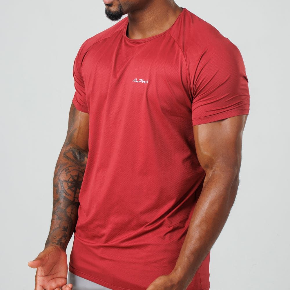 Camiseta Poliamida Thermo Fluid Vermelho Biking — imagem 4