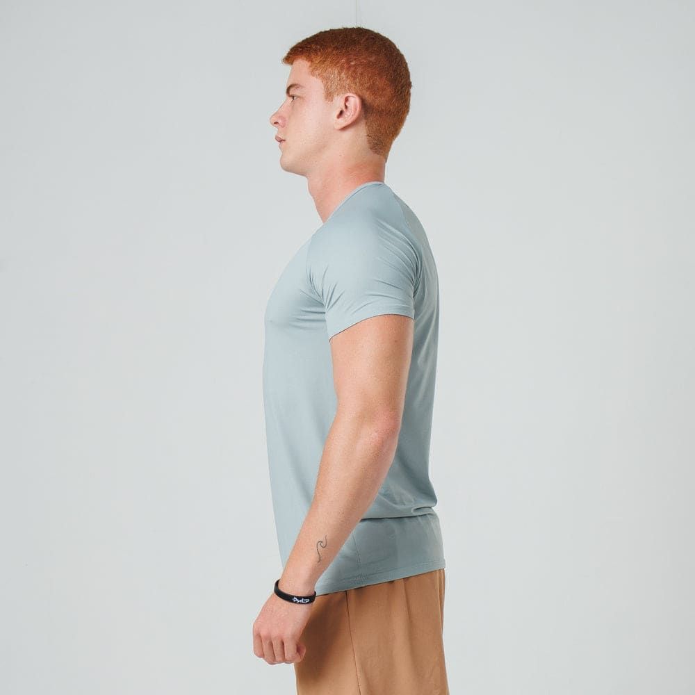 Camiseta Poliamida Thermo Lupus Cinza Gelo — imagem 3