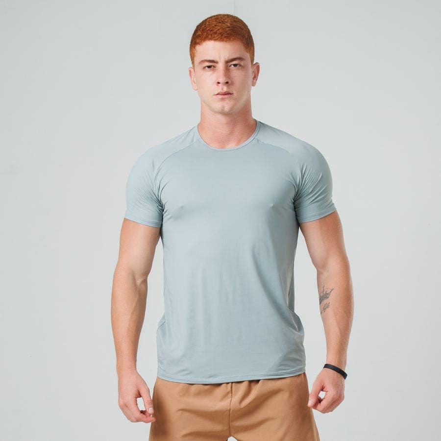 Camiseta Poliamida Thermo Lupus Cinza Gelo