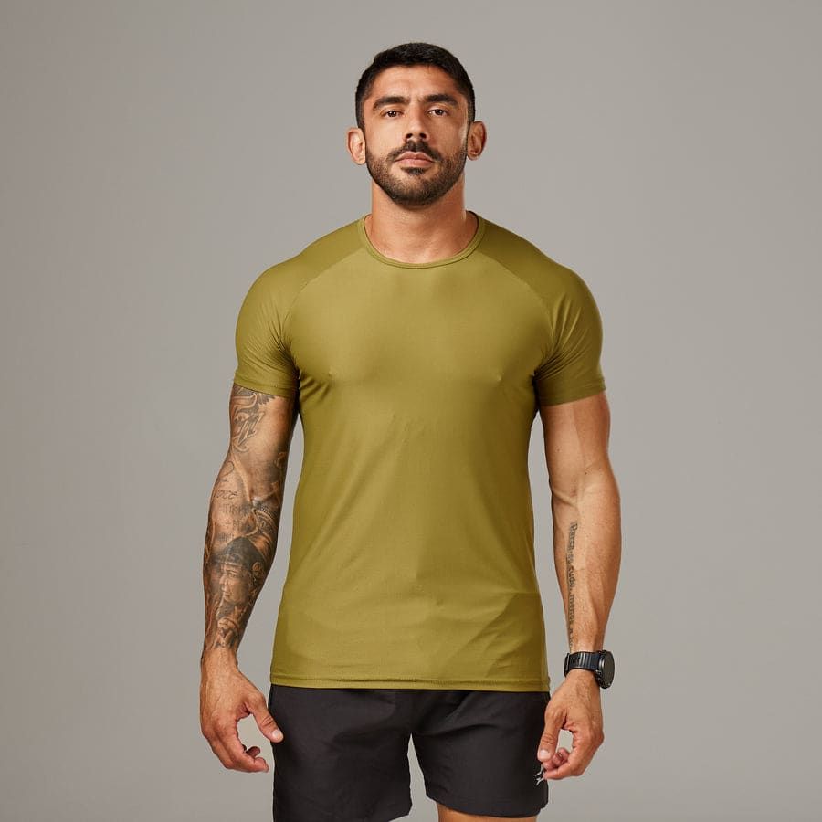 Camiseta Poliamida Thermo Lupus Verde Pinho