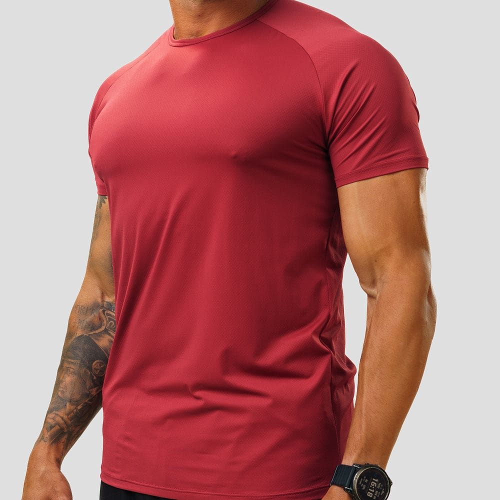 Camiseta Poliamida Thermo Lupus Vermelho Acerola — imagem 4