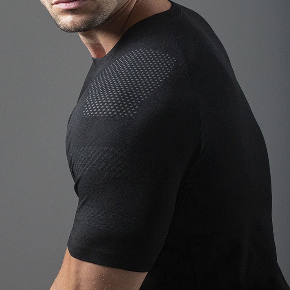 Camiseta Apex Dry Line Lupus Preto - Sem Costura — imagem 4