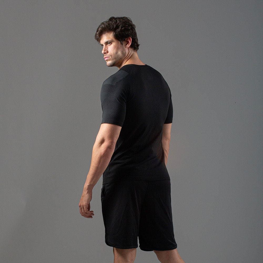 Camiseta Apex Dry Line Lupus Preto - Sem Costura — imagem 5