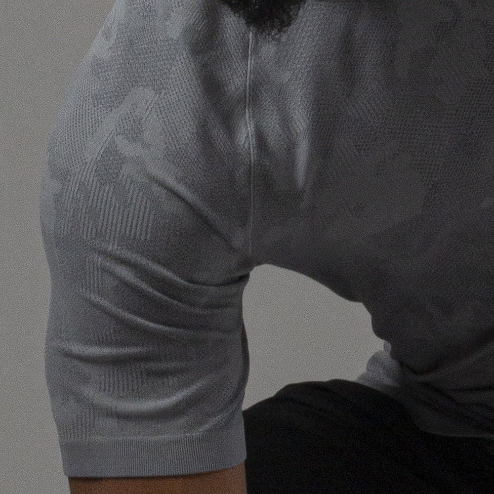 Camiseta Apex Dry New Lupus Cinza - Sem Costura — imagem 4
